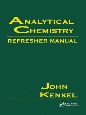 cover image of Analytical Chemistry Refresher Manual